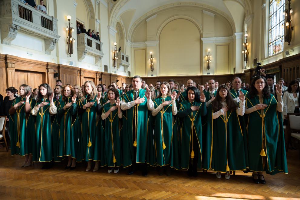 doctoral awarding ceremony