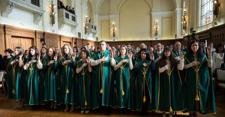 doctoral awarding ceremony